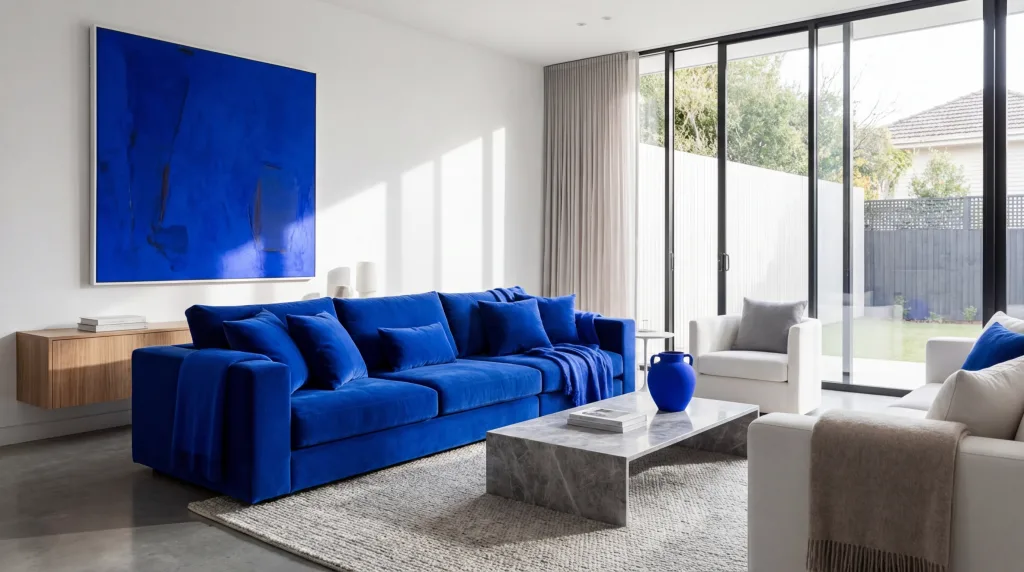 découvrez comment intégrer le bleu klein dans votre décoration moderne pour apporter une touche vibrante et élégante à votre intérieur.