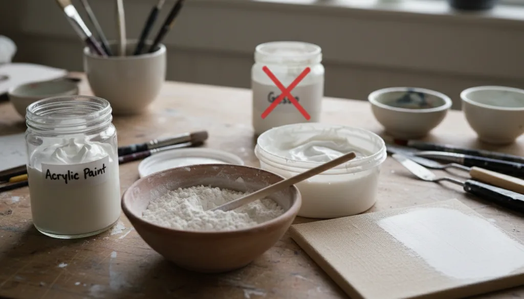découvrez des alternatives économiques et efficaces au gesso pour vos projets artistiques, afin de préparer vos toiles sans compromettre la qualité.