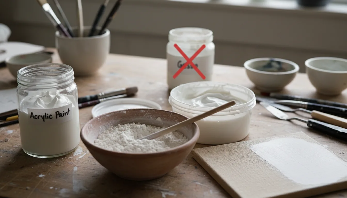 découvrez des alternatives économiques et efficaces au gesso pour vos projets artistiques, afin de préparer vos toiles sans compromettre la qualité.