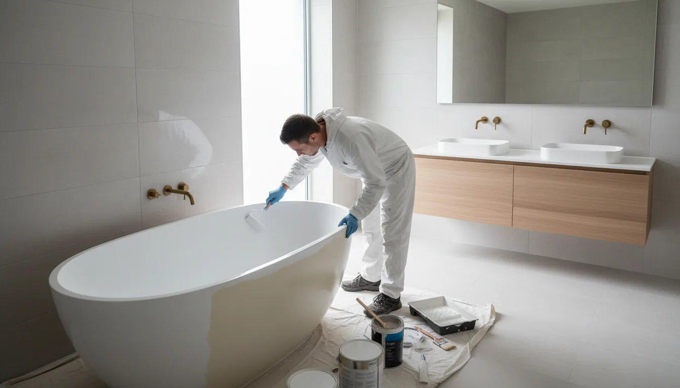 découvrez nos conseils et avis experts sur les meilleures solutions pour peindre une baignoire facilement et durablement, et redonnez-lui un coup de neuf.