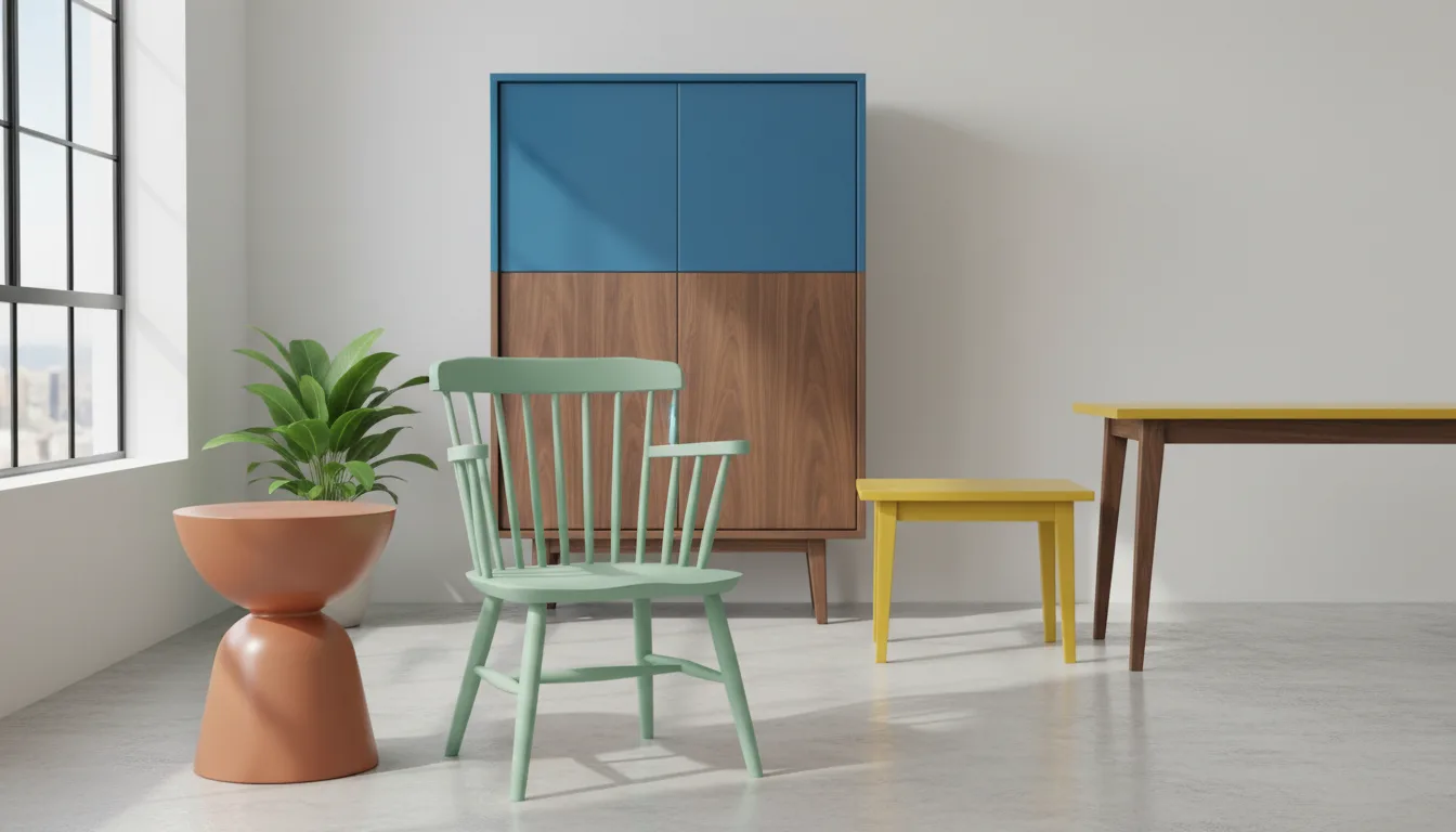 découvrez notre guide complet des peintures pour meubles en bois, avec des conseils sur les couleurs tendances et les finitions idéales pour sublimer vos meubles.