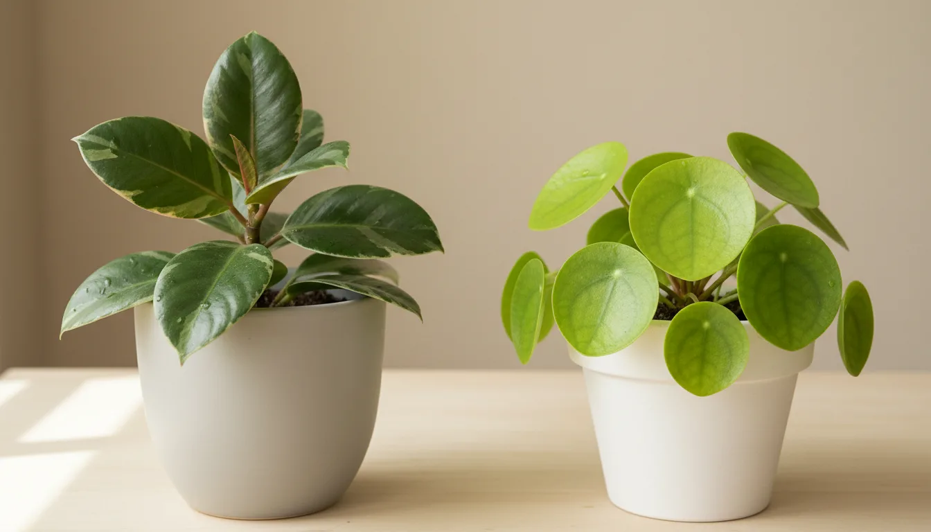découvrez comment distinguer la peperomia de la pilea et apprenez les meilleures astuces pour les entretenir facilement chez vous.