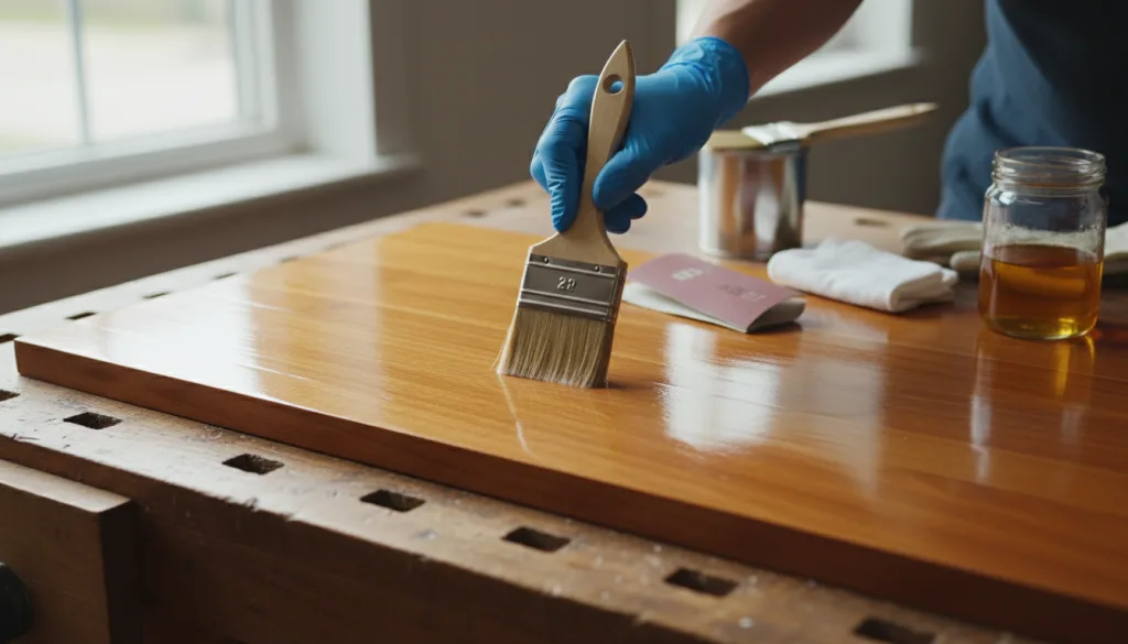 découvrez comment vernir par-dessus du vernis existant avec des étapes simples et des conseils pratiques pour un résultat lisse et durable.