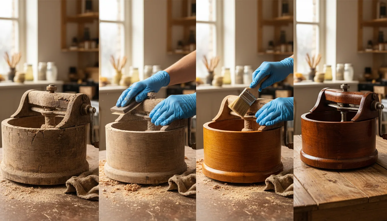 découvrez les étapes essentielles pour restaurer un pétrin en bois avec succès, en préservant son authenticité et en améliorant sa durabilité.
